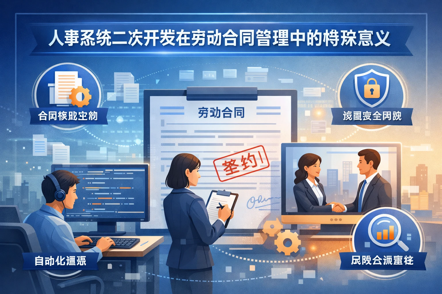 人事系统二次开发在劳动合同管理中的特殊意义