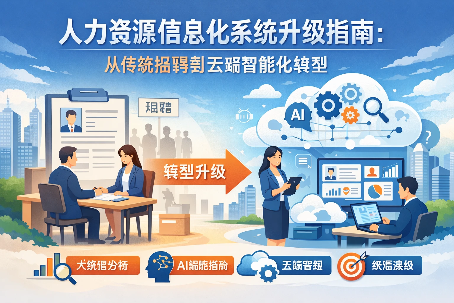 人力资源信息化系统升级指南：从传统招聘到云端智能化转型