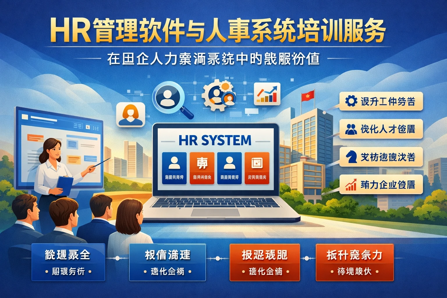 HR管理软件与人事系统培训服务在国企人力资源系统中的战略价值