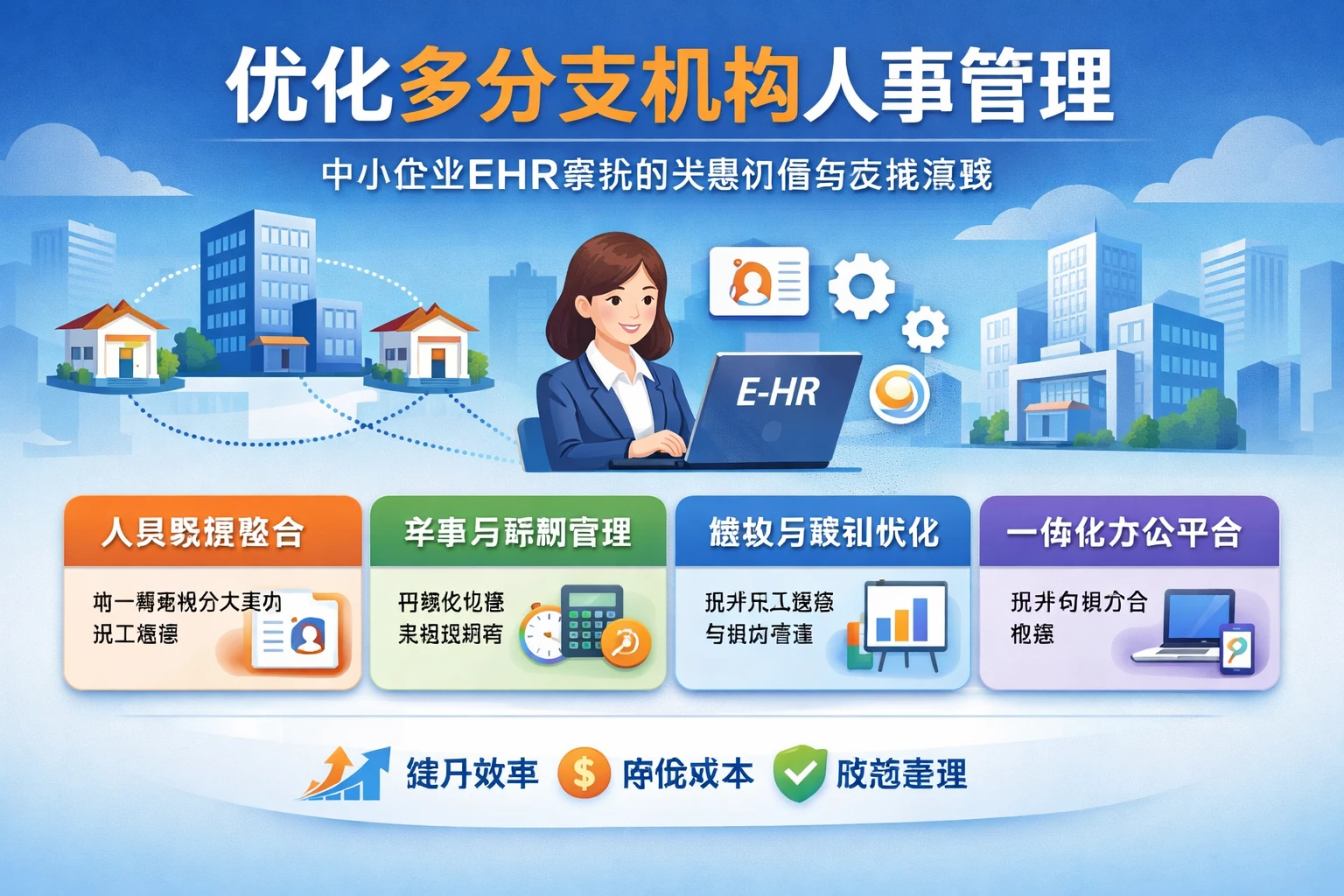 优化多分支机构人事管理：中小企业EHR系统的关键价值与实施策略