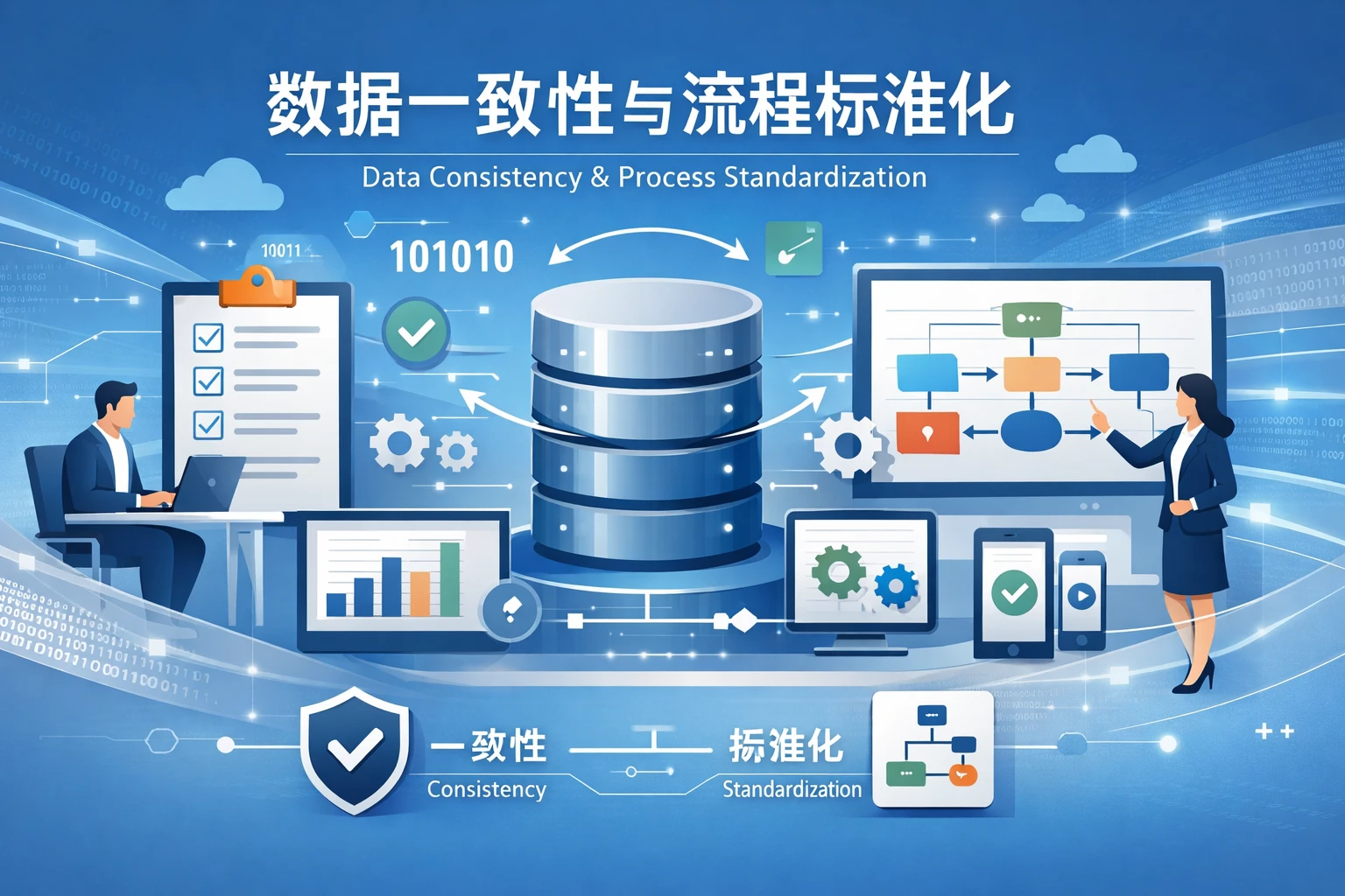 数据一致性与流程标准化