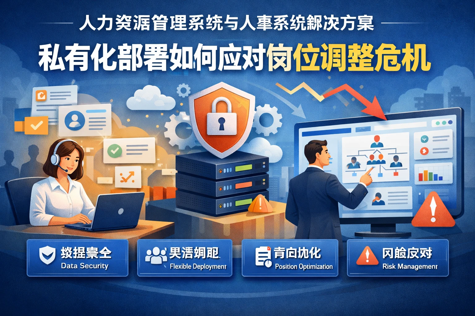 人力资源管理系统与人事系统解决方案：私有化部署如何应对岗位调整危机