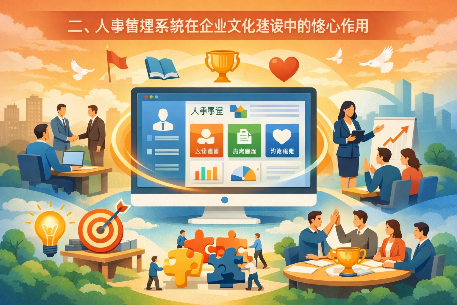 二、人事管理系统在企业文化建设中的核心作用