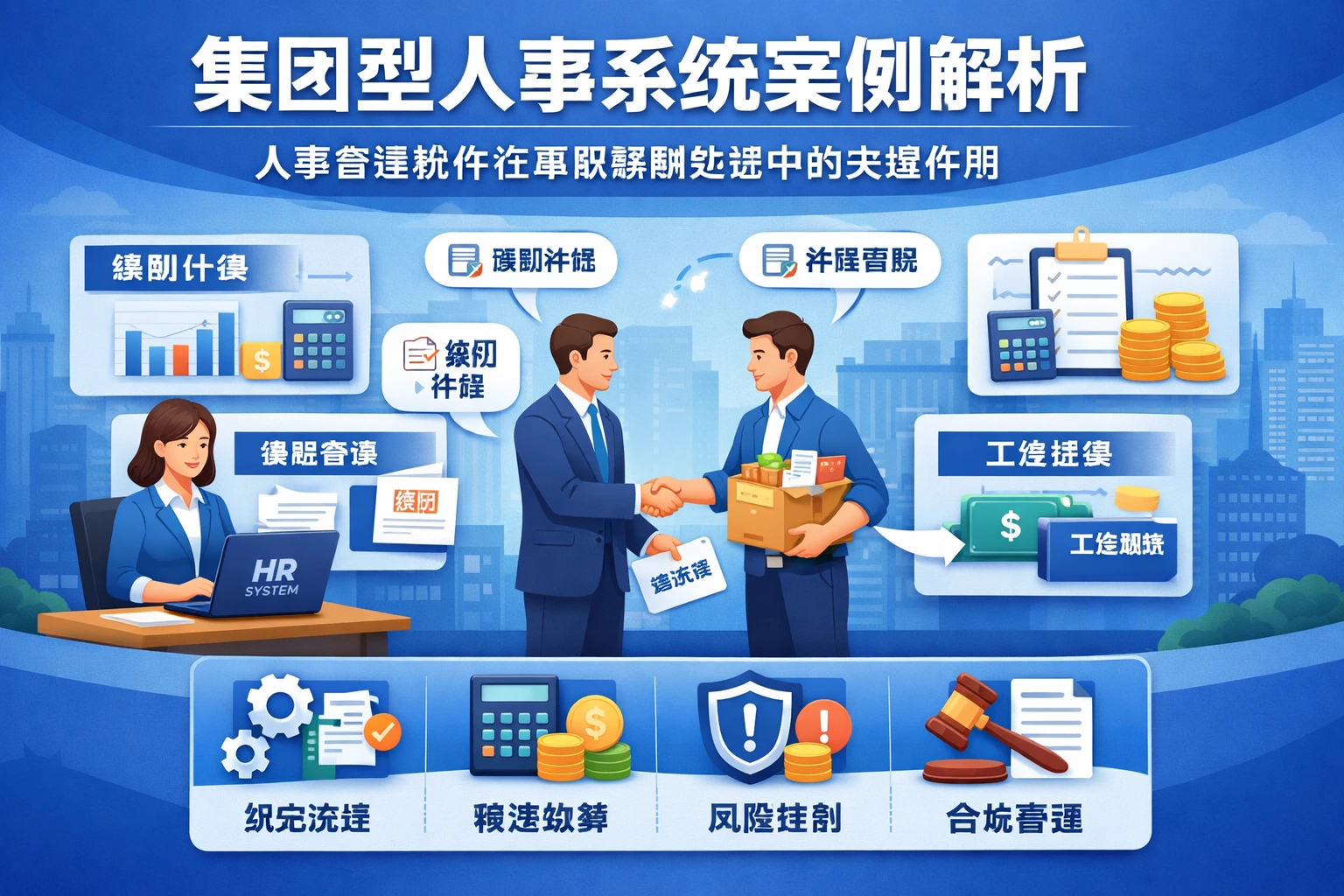 集团型人事系统案例解析：人事管理软件在离职薪酬处理中的关键作用