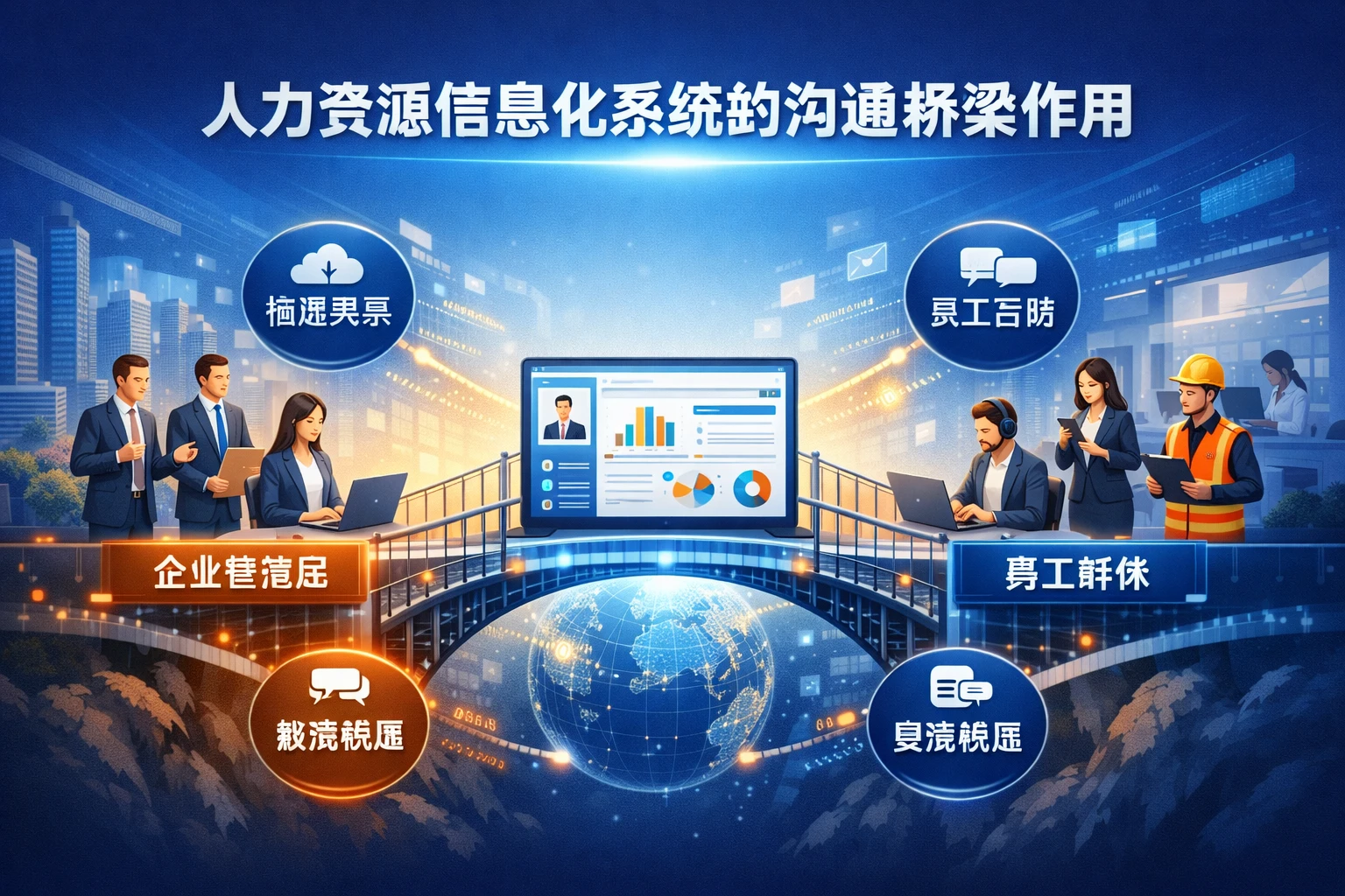 人力资源信息化系统的沟通桥梁作用