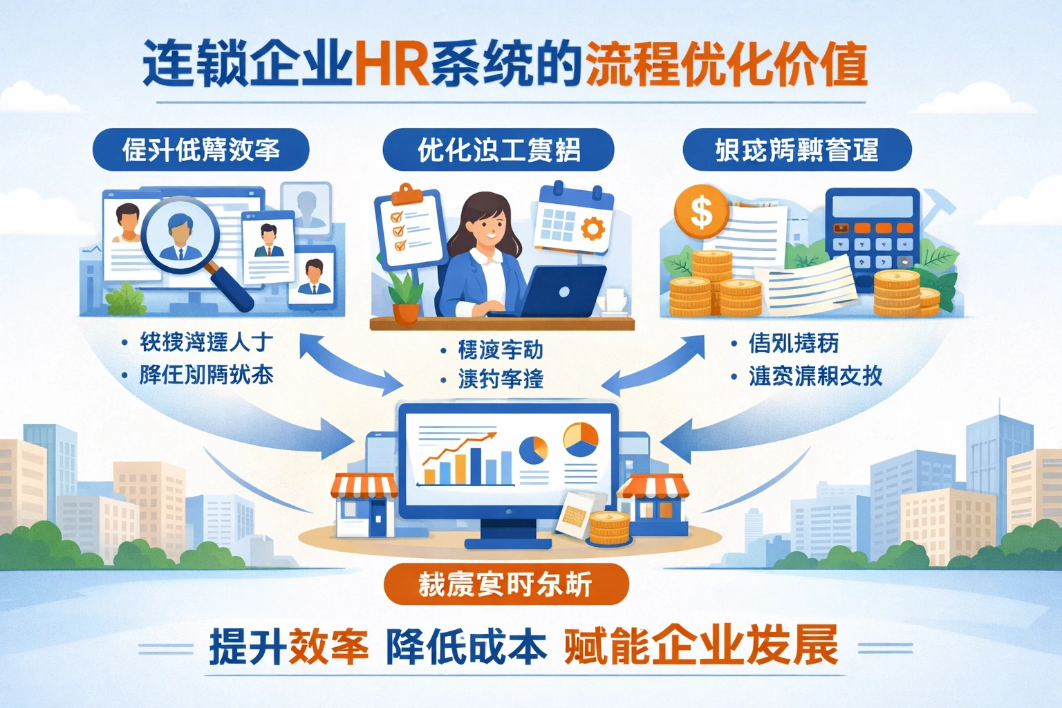 连锁企业HR系统的流程优化价值