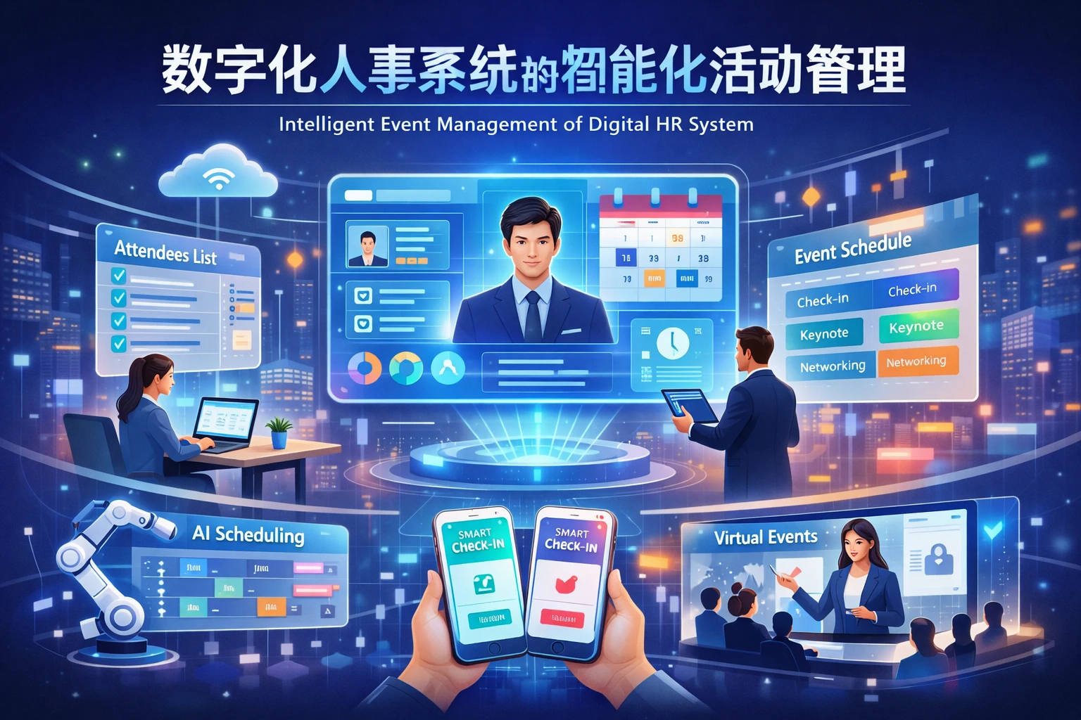 数字化人事系统的智能化活动管理