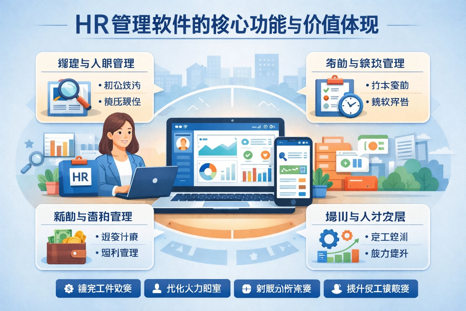 HR管理软件的核心功能与价值体现