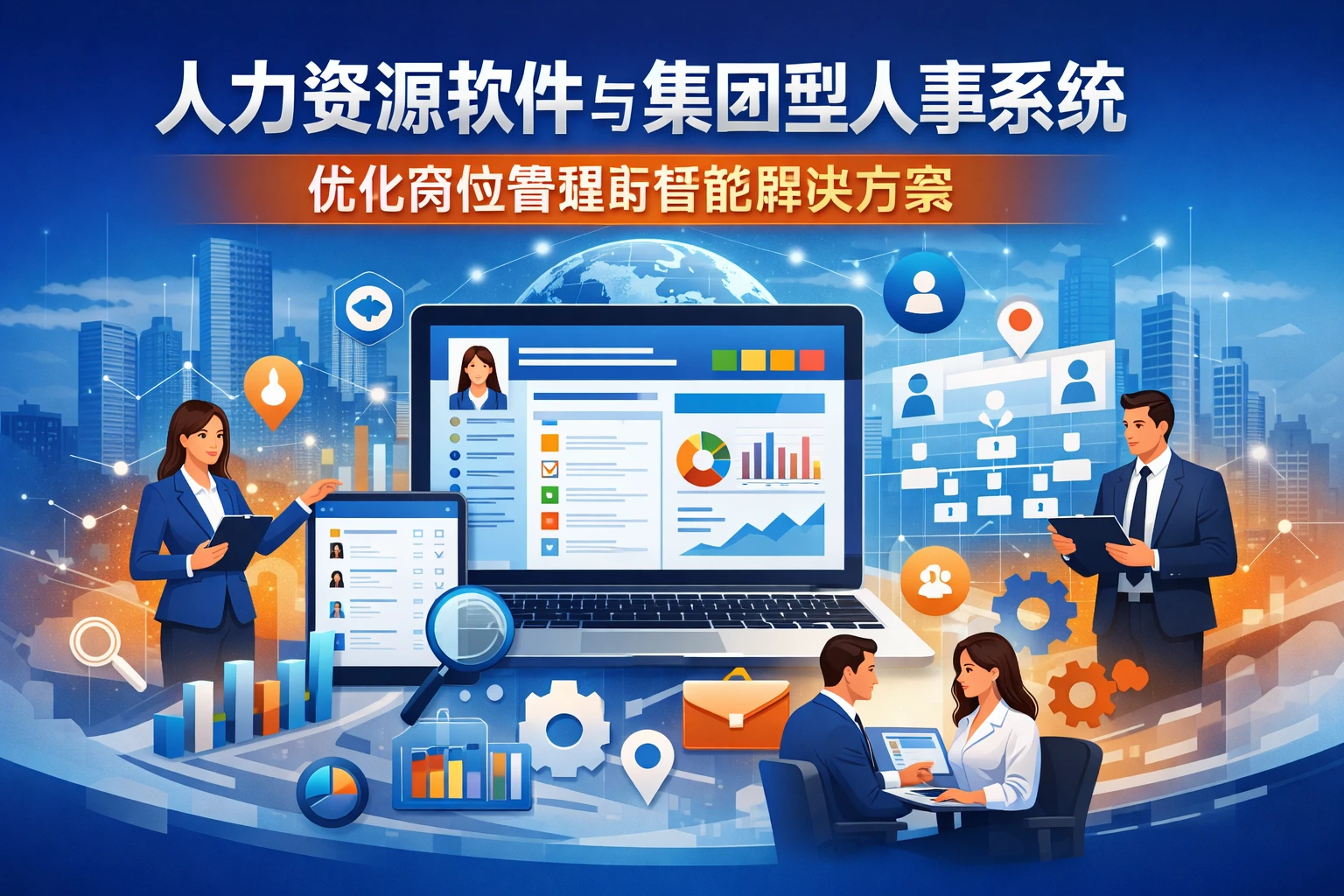 人力资源软件与集团型人事系统：优化岗位管理的智能解决方案