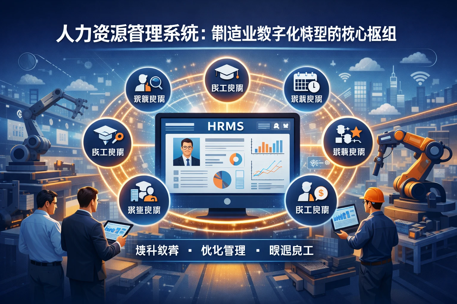 人力资源管理系统:制造业数字化转型的核心枢纽