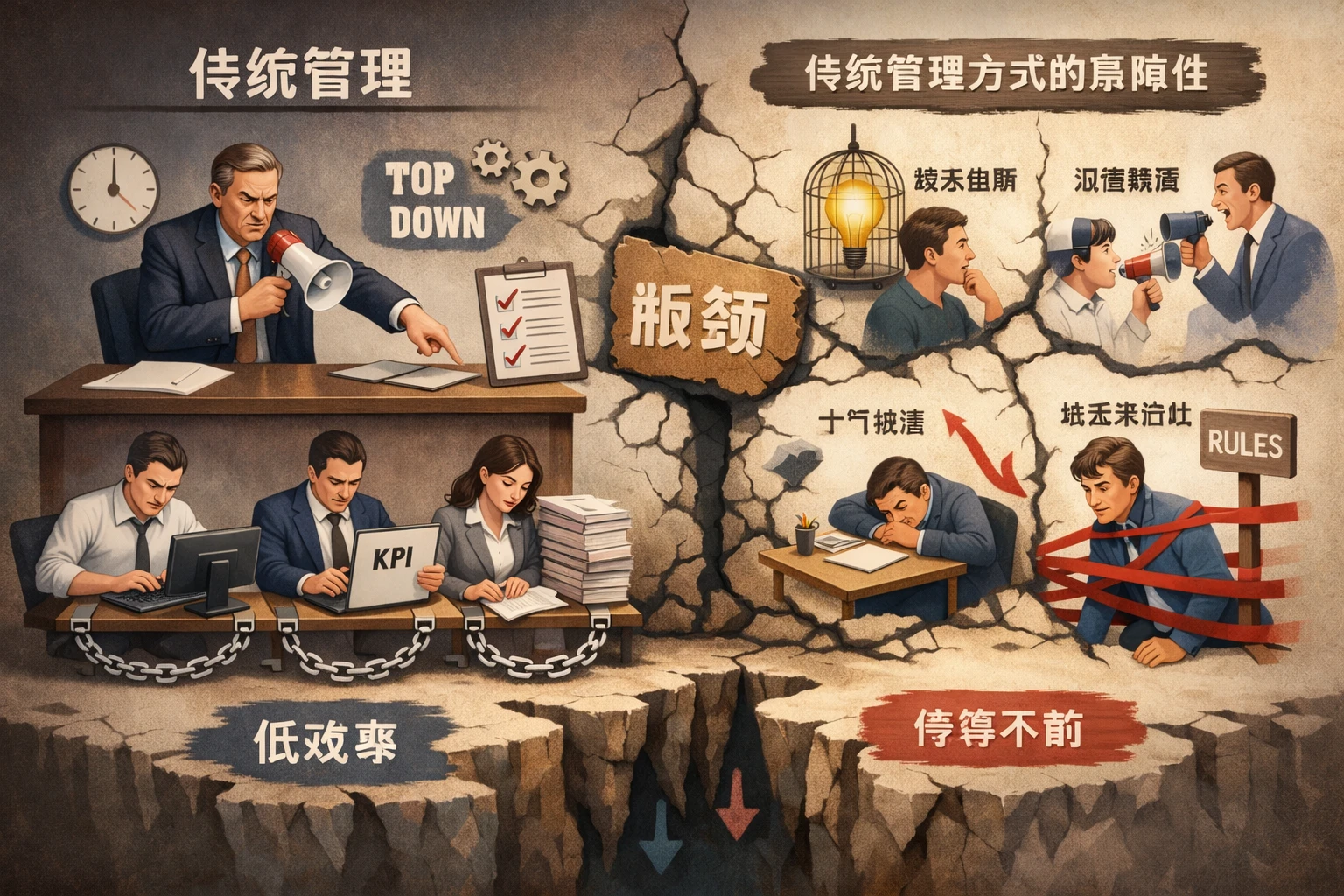 传统管理方式的局限性