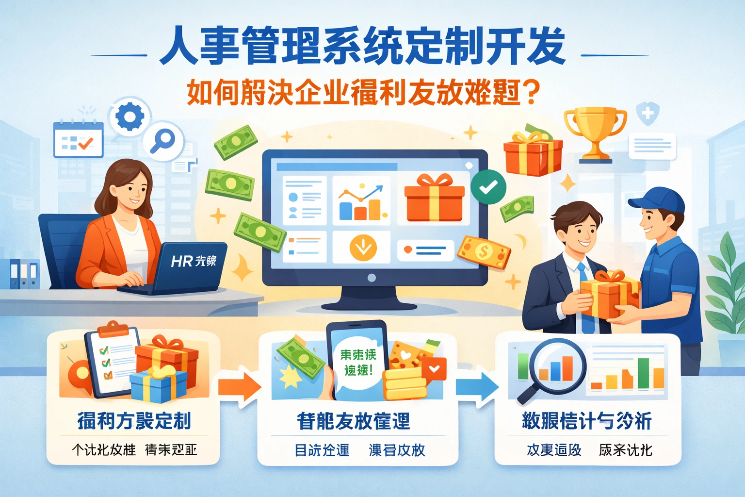 人事管理系统定制开发如何解决企业福利发放难题