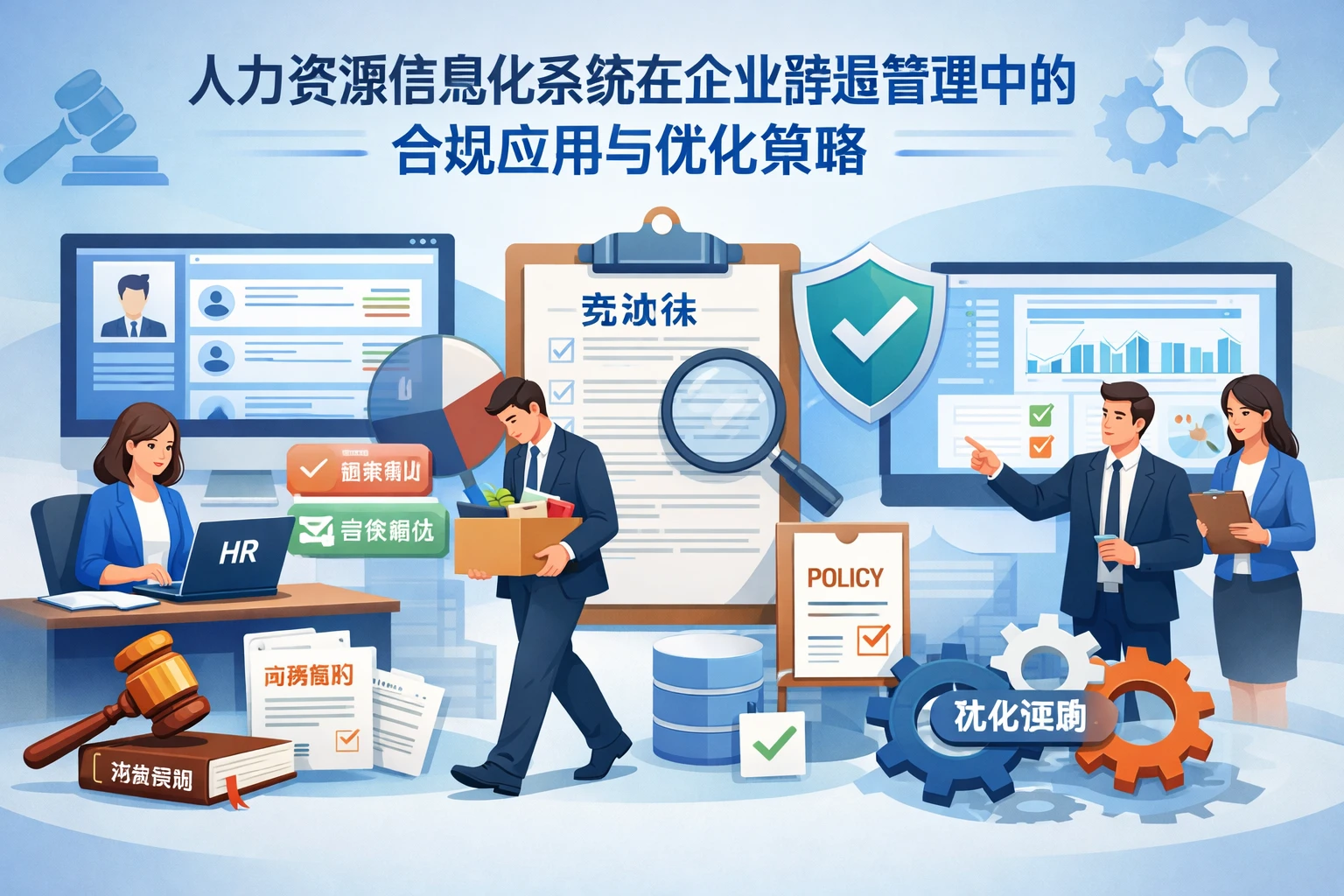 人力资源信息化系统在企业辞退管理中的合规应用与优化策略