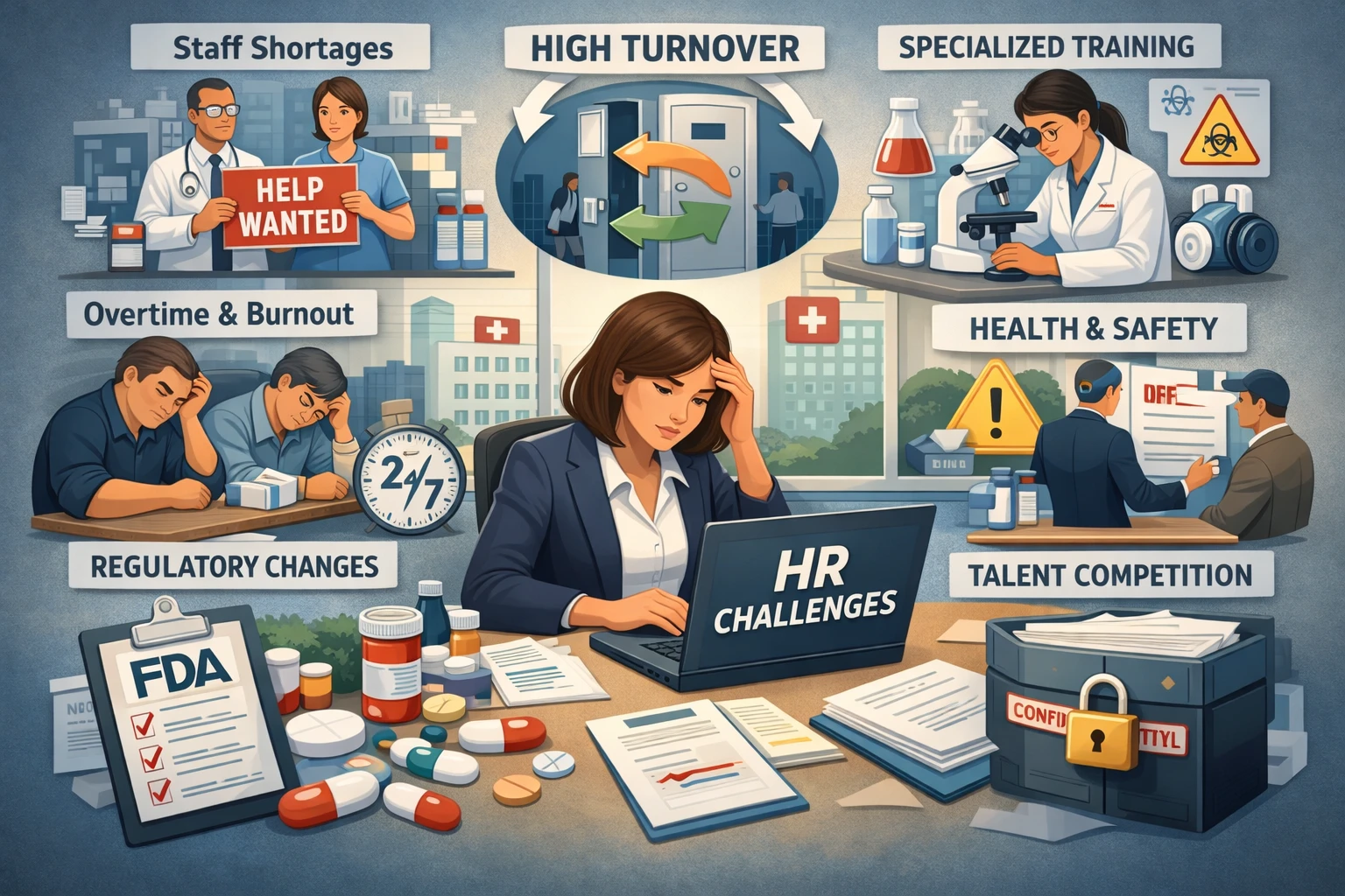 医药行业人事管理的特殊挑战