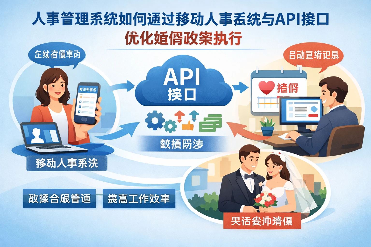 人事管理系统如何通过移动人事系统与API接口优化婚假政策执行