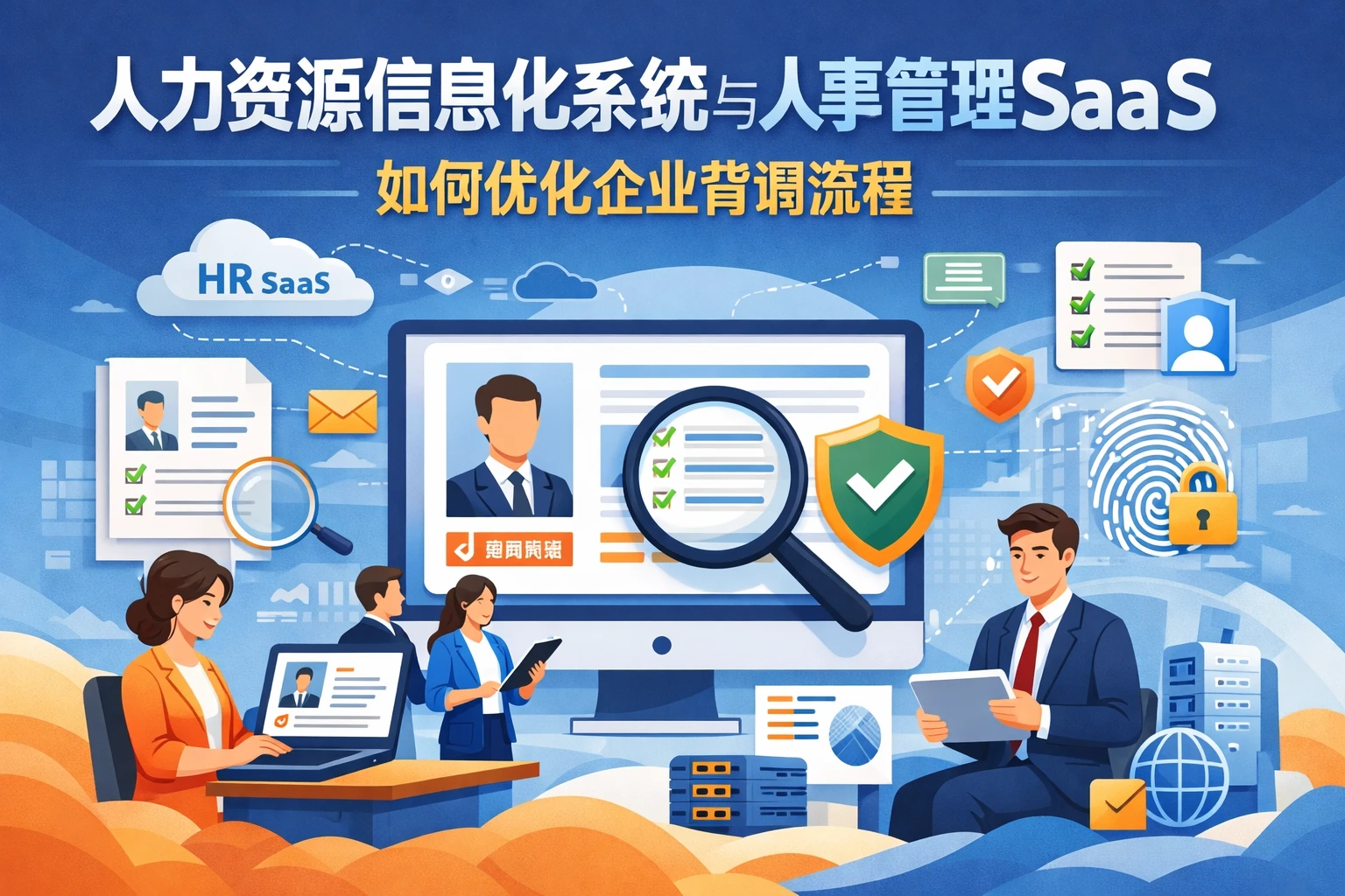 人力资源信息化系统与人事管理SaaS如何优化企业背调流程
