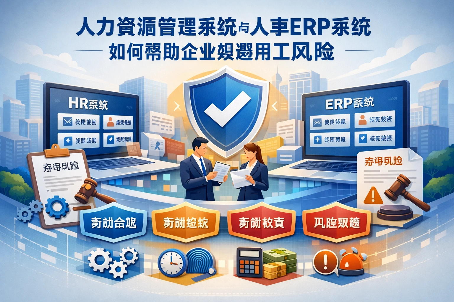 人力资源管理系统与人事ERP系统如何帮助企业规避用工风险