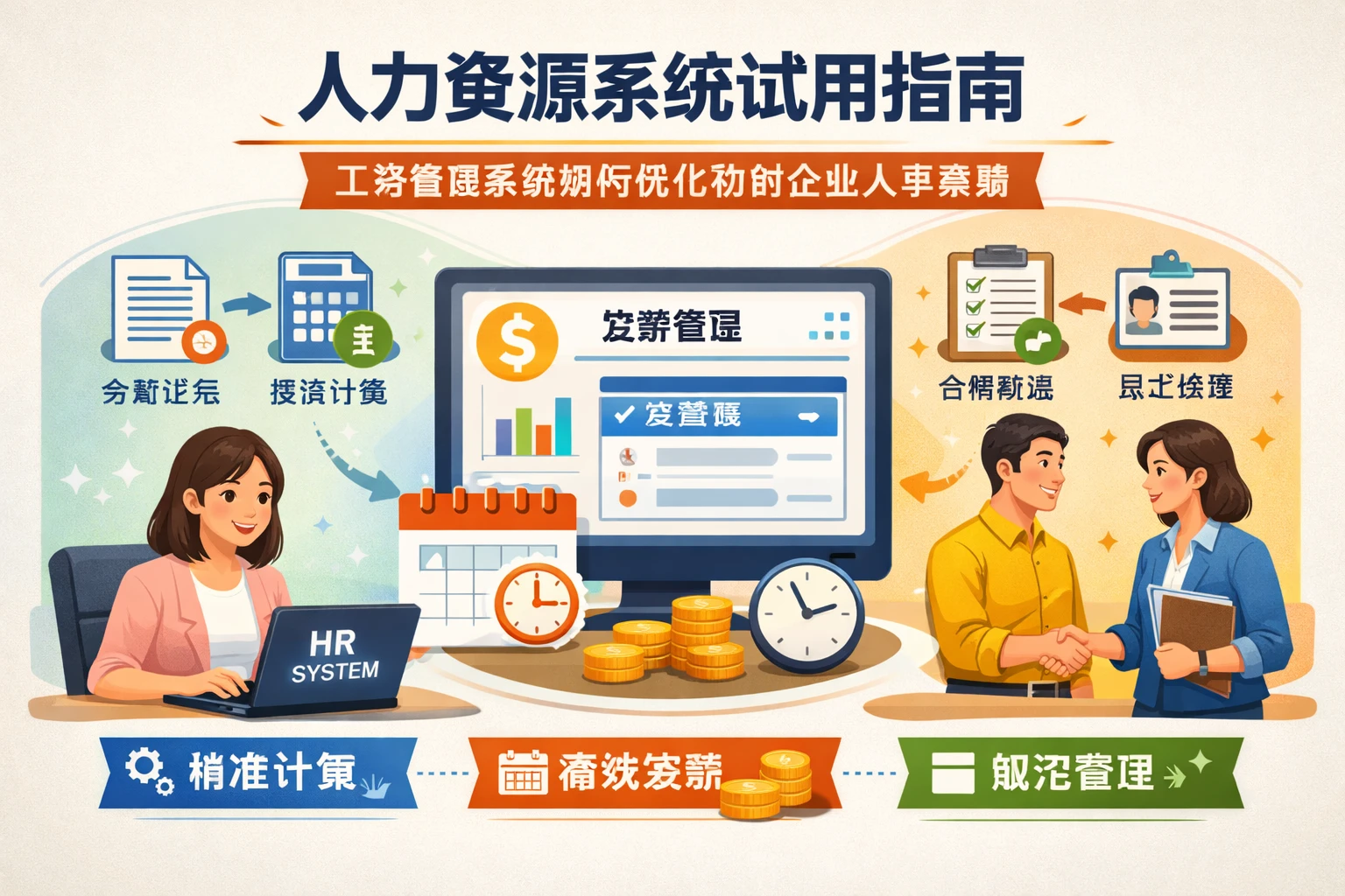 人力资源系统试用指南：工资管理系统如何优化初创企业人事流程