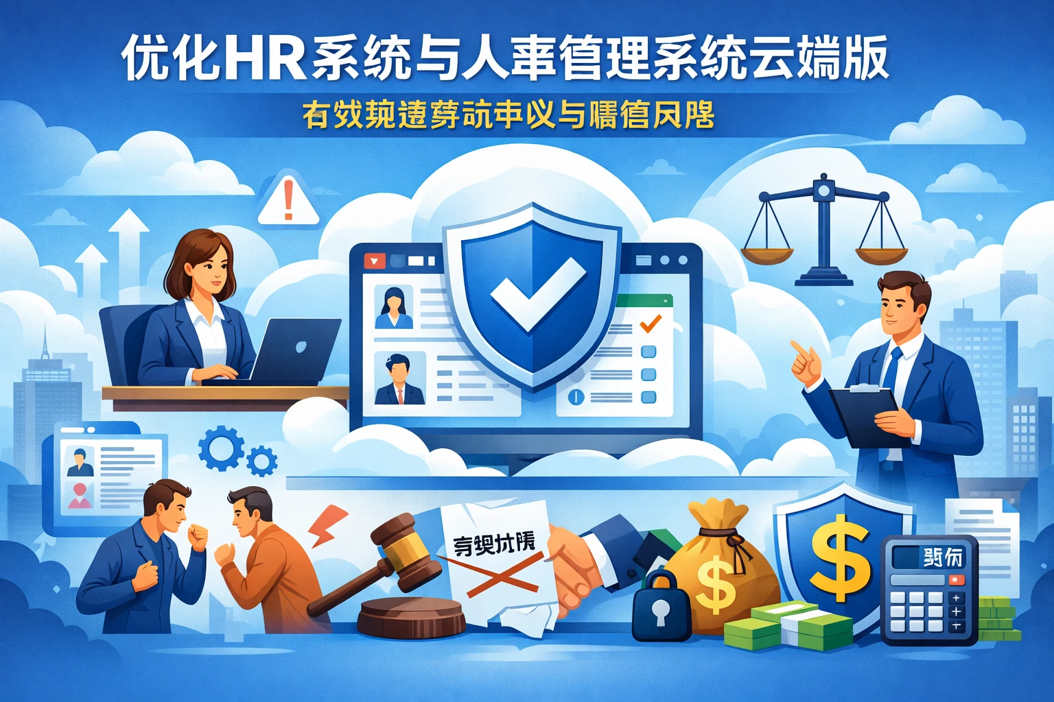 优化HR系统与人事管理系统云端版：有效规避劳动争议与赔偿风险