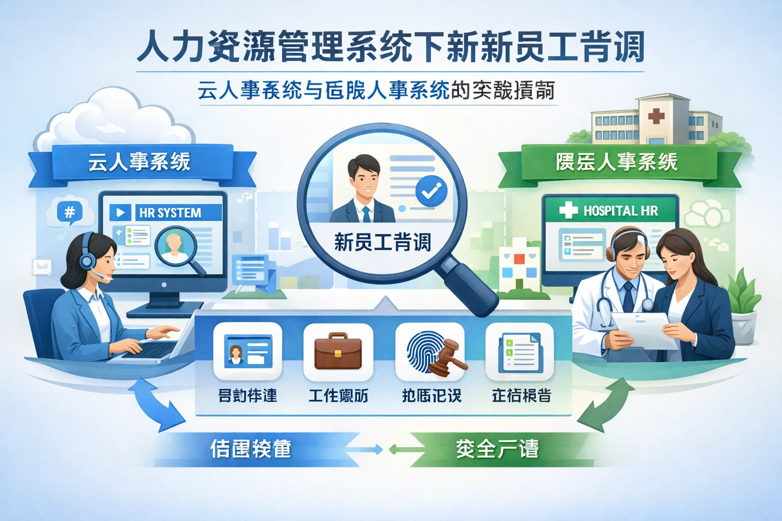 人力资源管理系统下的新员工背调：云人事系统与医院人事系统的实践指南
