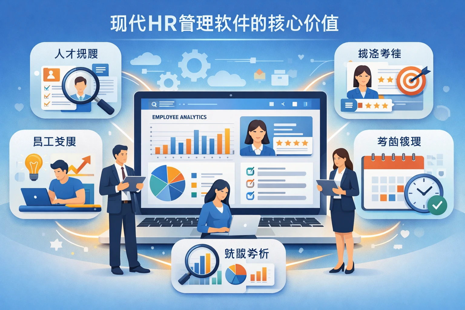 现代HR管理软件的核心价值