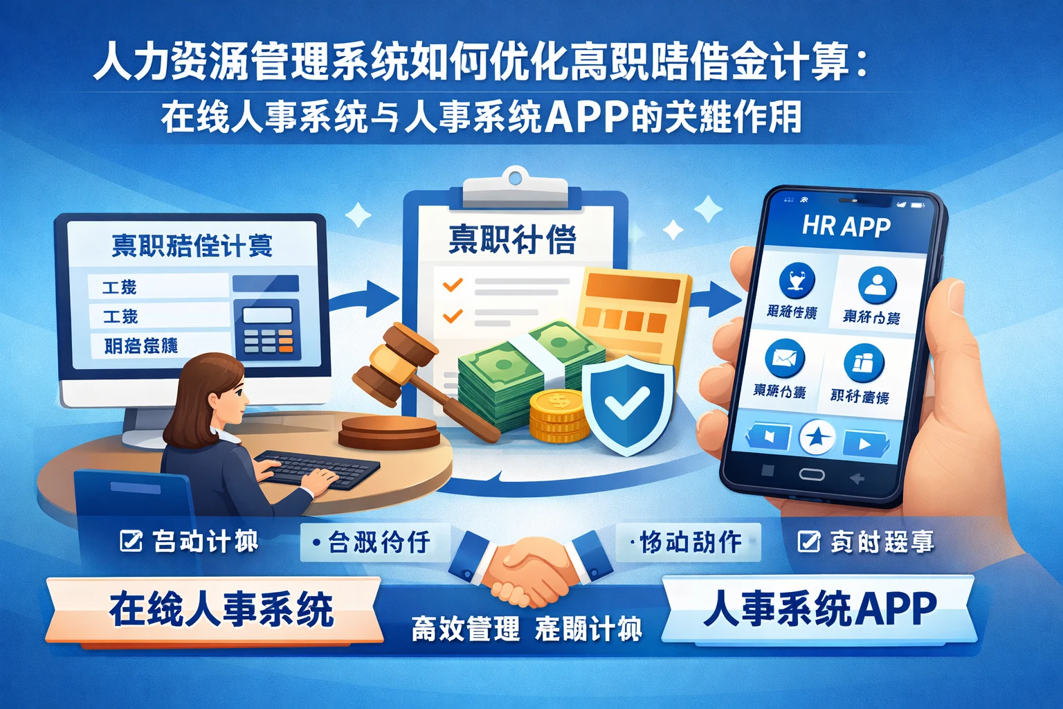 人力资源管理系统如何优化离职赔偿金计算：在线人事系统与人事系统APP的关键作用
