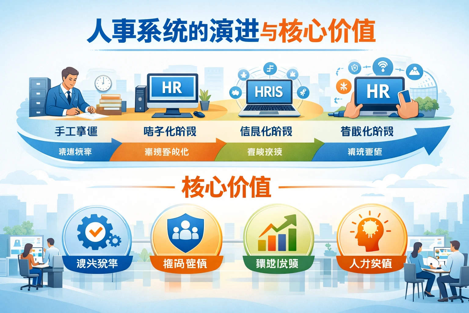 人事系统的演进与核心价值