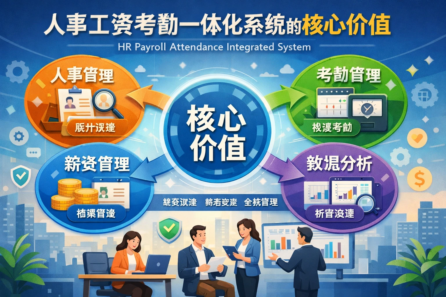 人事工资考勤一体化系统的核心价值