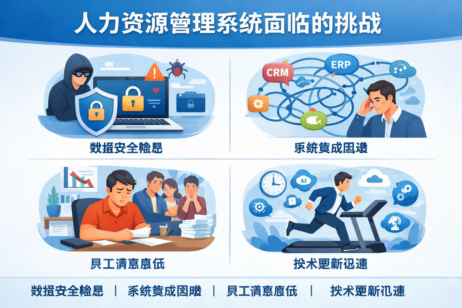 人力资源管理系统面临的挑战