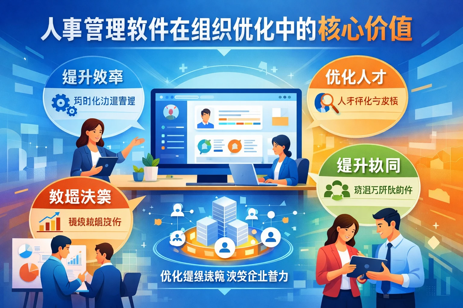人事管理软件在组织优化中的核心价值