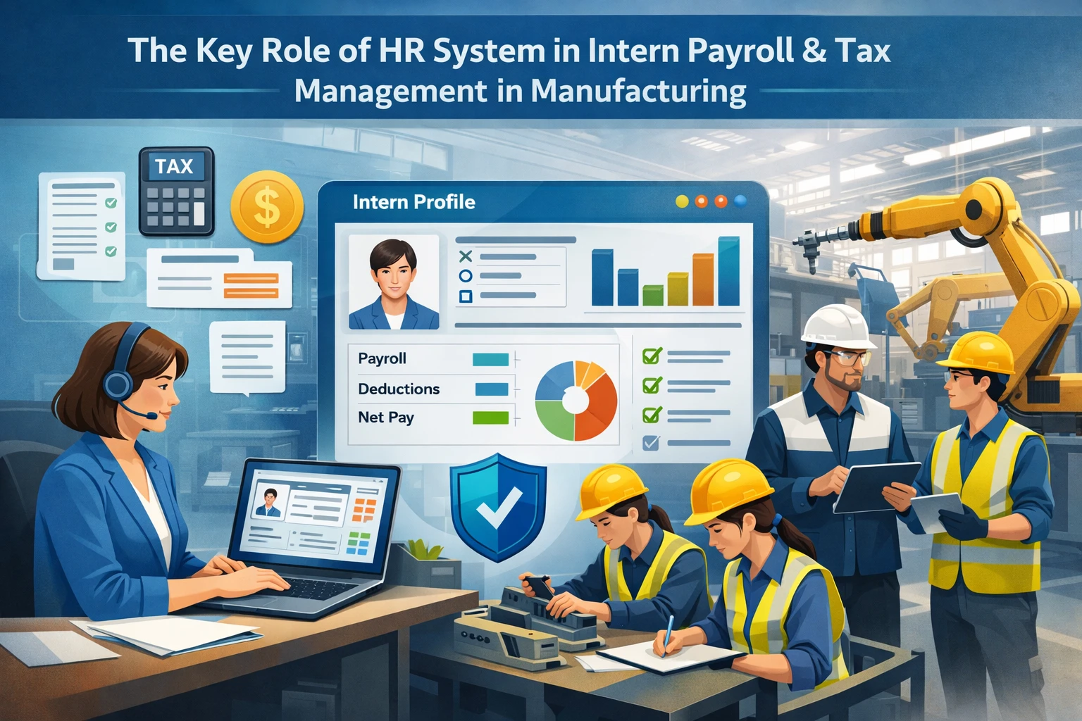 智能人事系统在制造业实习生薪酬税务管理中的关键作用