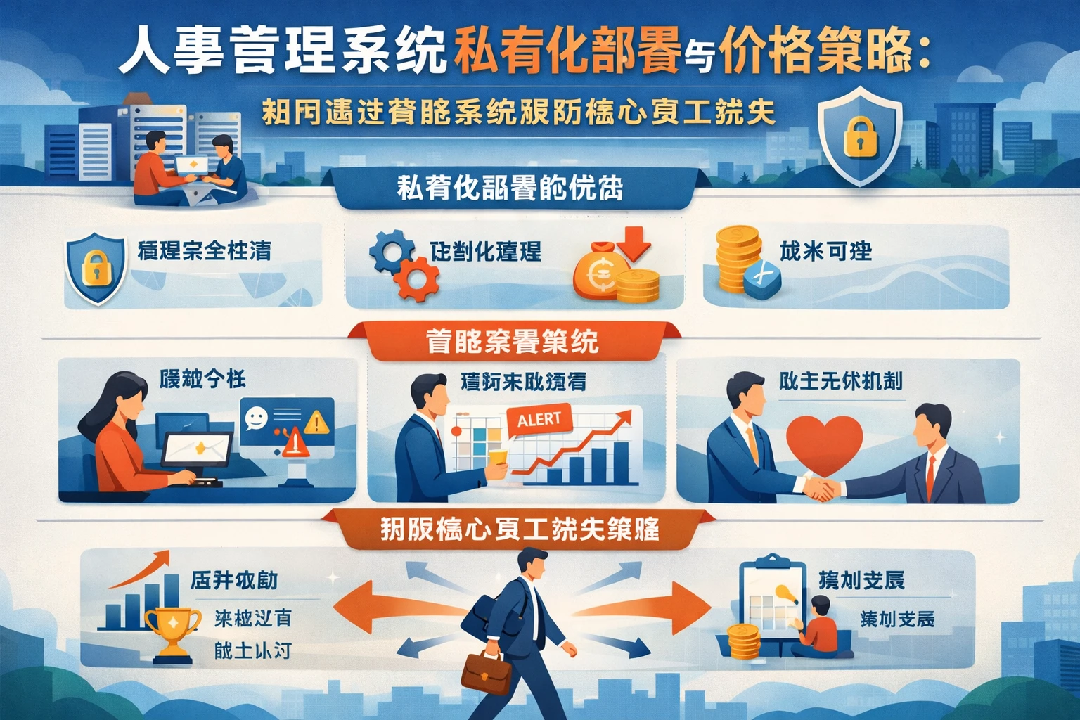 人事管理系统私有化部署与价格策略:如何通过智能系统预防核心员工流失