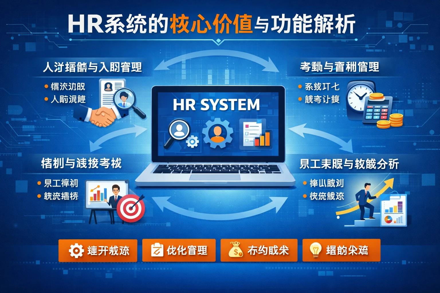 HR系统的核心价值与功能解析