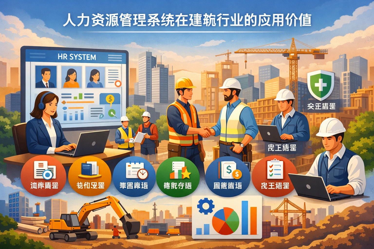 人力资源管理系统在建筑行业的应用价值