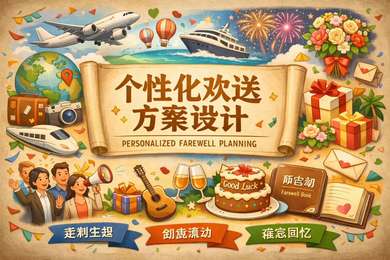 个性化欢送方案设计