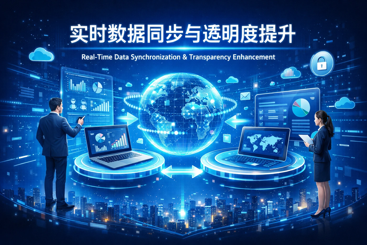 实时数据同步与透明度提升