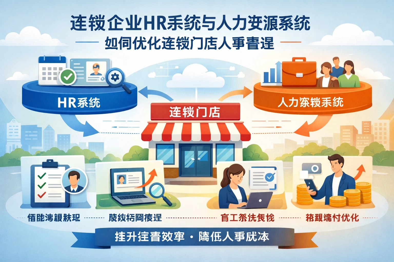 连锁企业HR系统与人力资源系统如何优化连锁门店人事管理