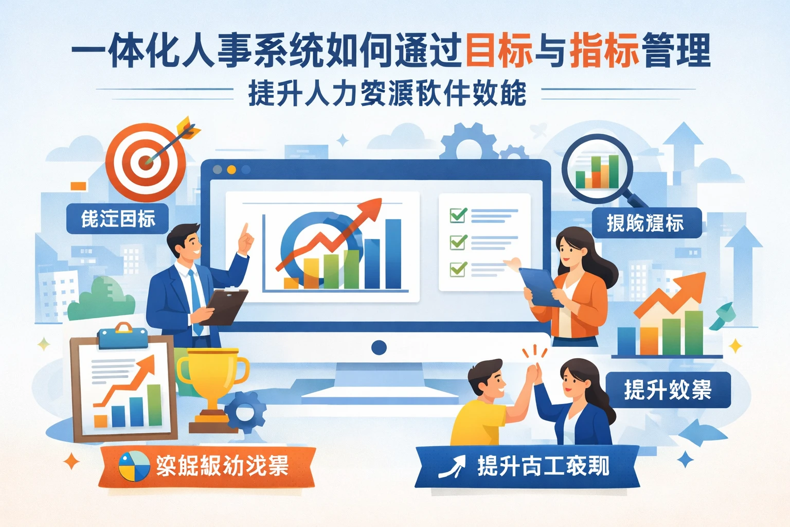 一体化人事系统如何通过目标与指标管理提升人力资源软件效能