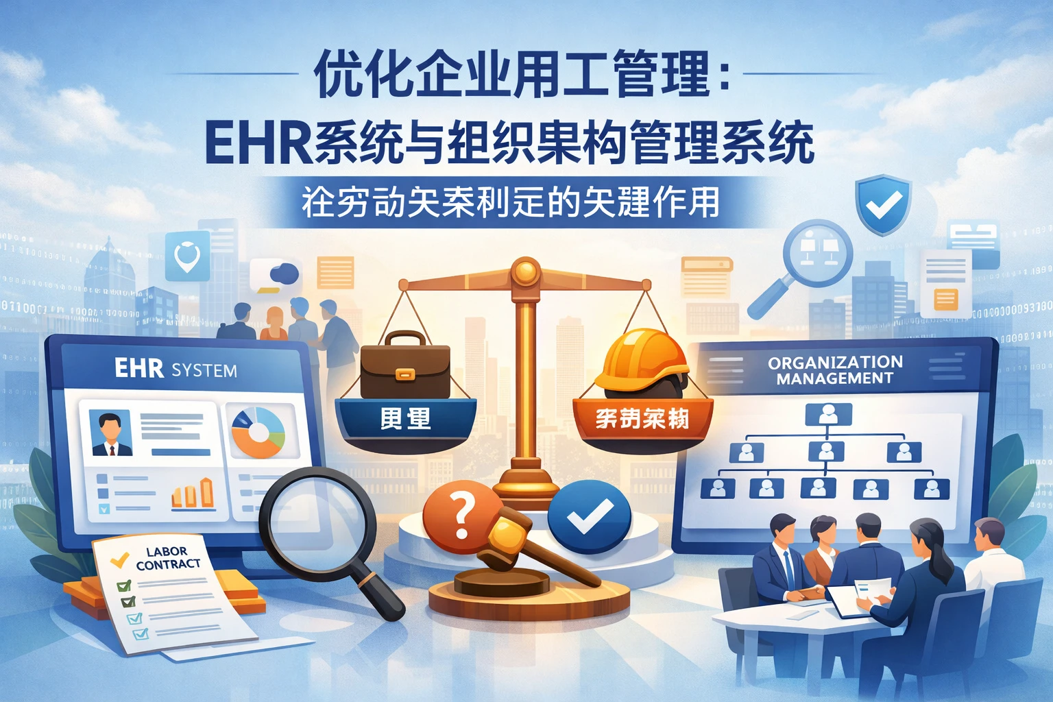 优化企业用工管理：EHR系统与组织架构管理系统在劳动关系判定的关键作用