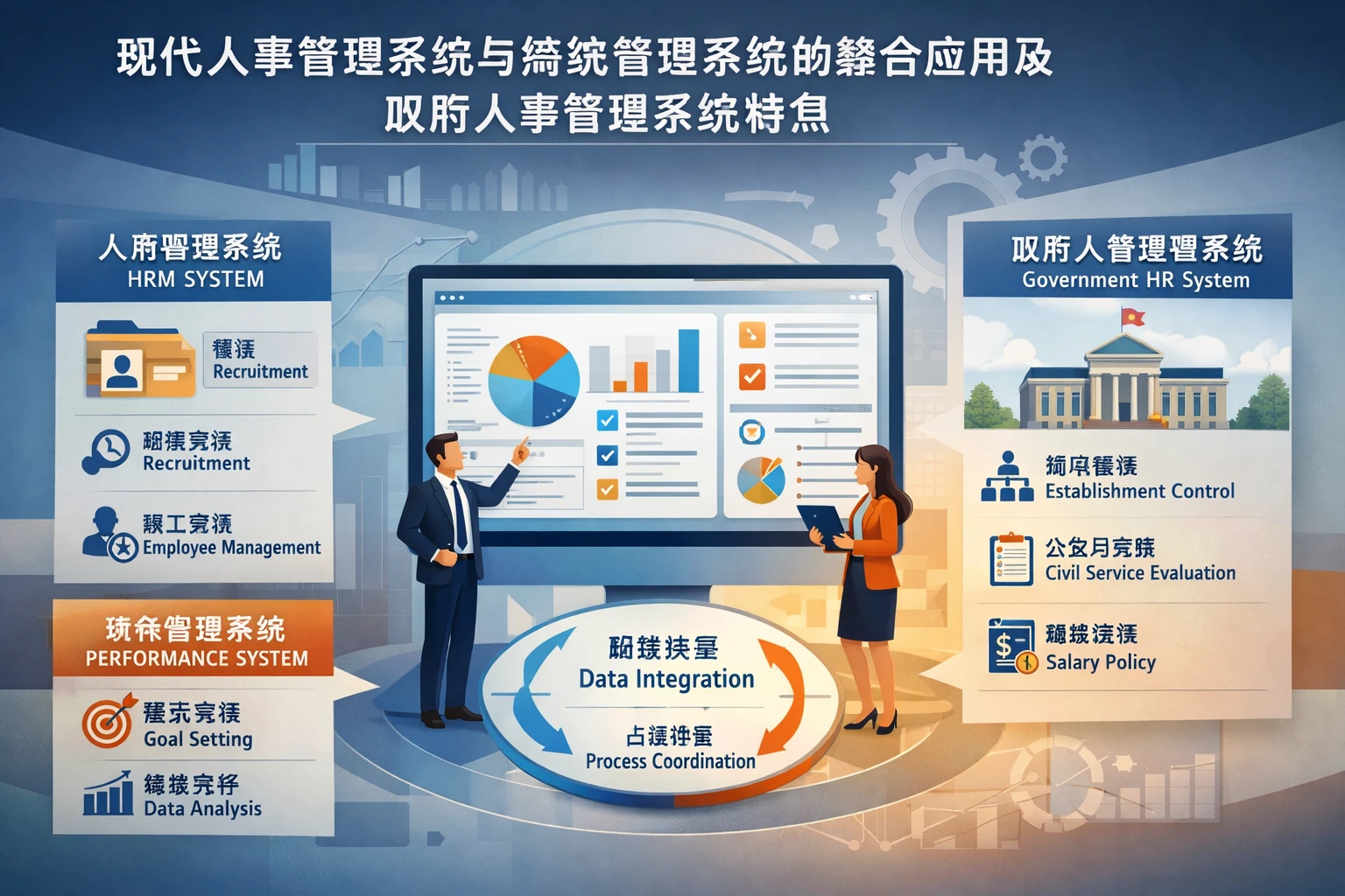 现代人事管理系统与绩效管理系统的整合应用及政府人事管理系统特点