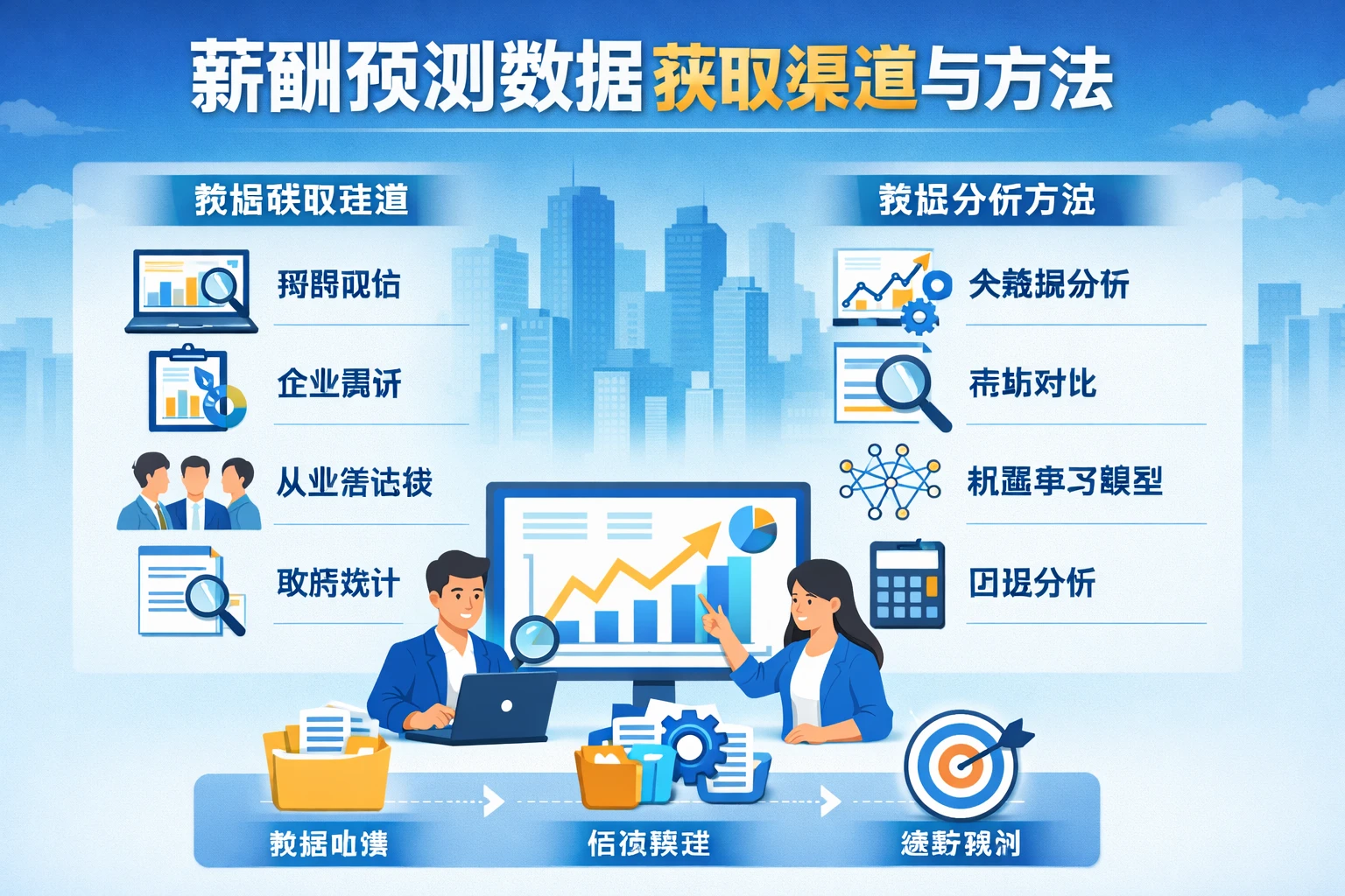 薪酬预测数据获取渠道与方法