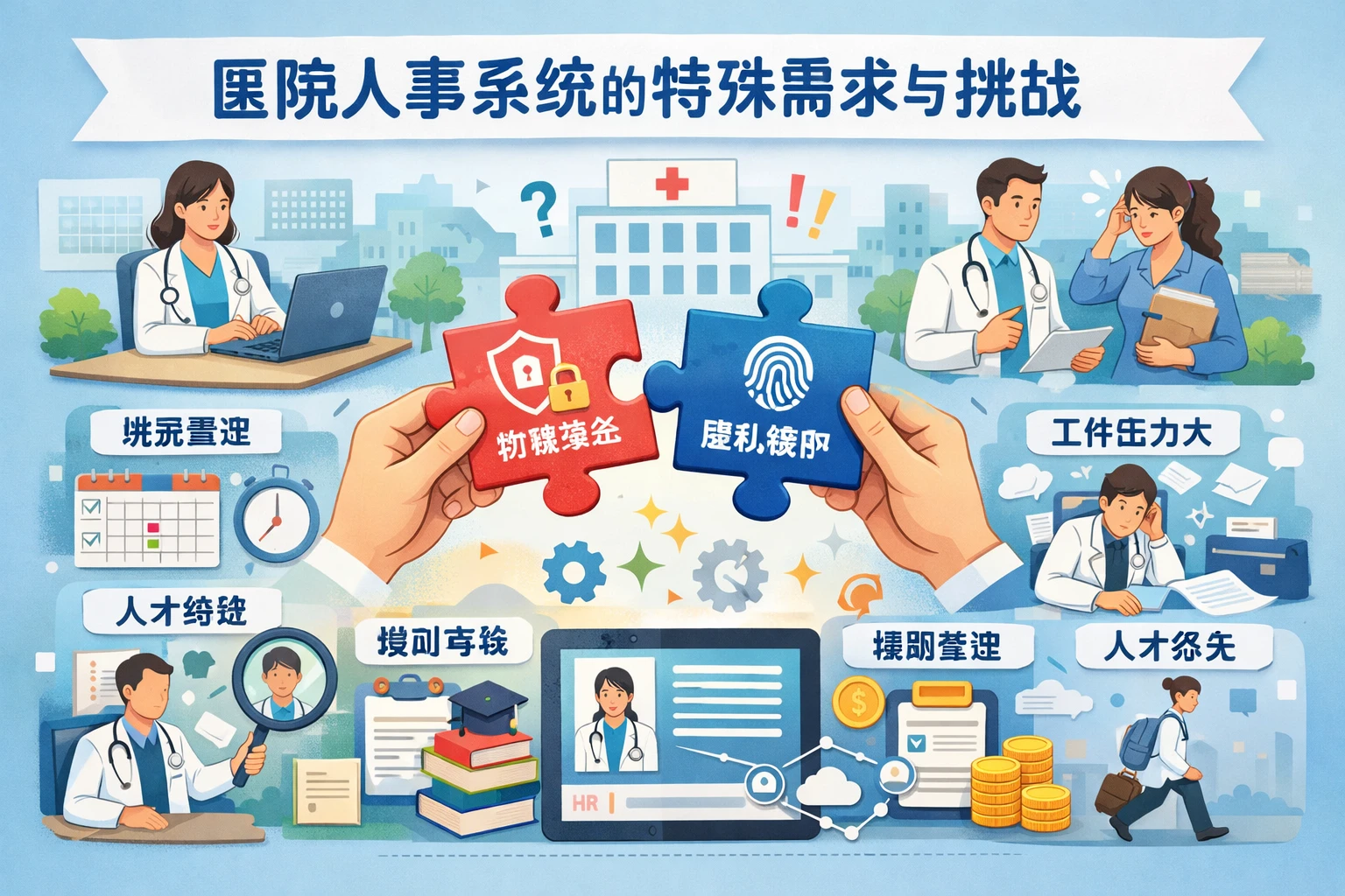 医院人事系统的特殊需求与挑战