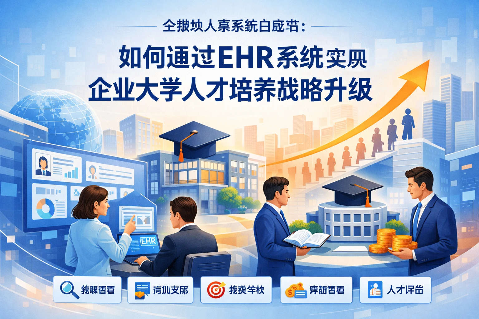 全模块人事系统白皮书：如何通过EHR系统实现企业大学人才培养战略升级