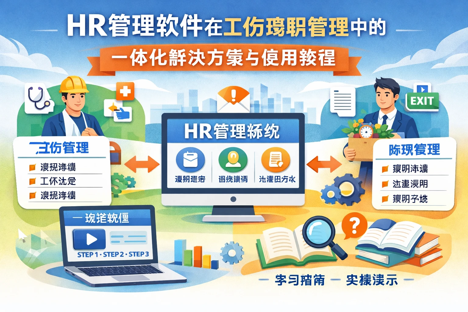 HR管理软件在工伤离职管理中的一体化解决方案与使用教程