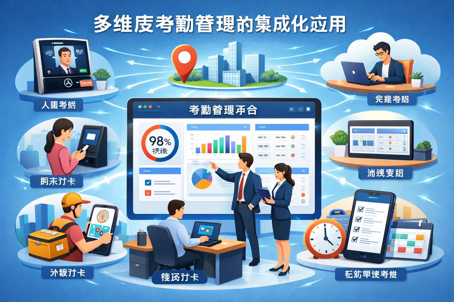 多维度考勤管理的集成化应用