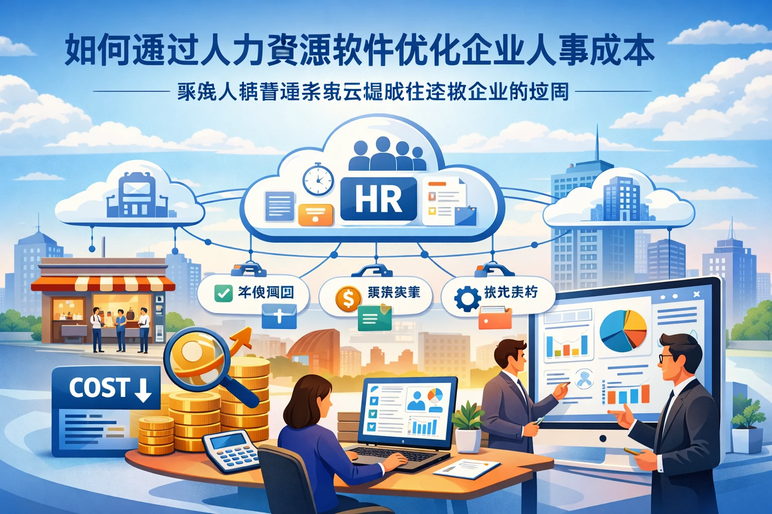 如何通过人力资源软件优化企业人事成本——聚焦人事管理系统云端版在连锁企业的应用