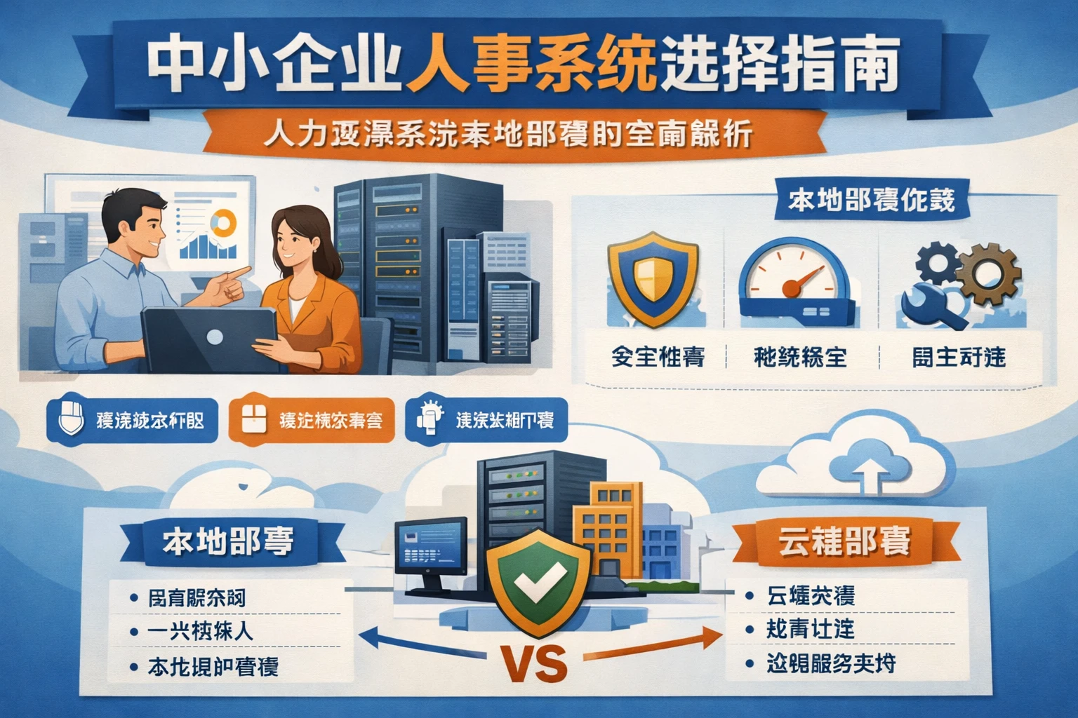 中小企业人事系统选择指南:人力资源系统本地部署的全面解析