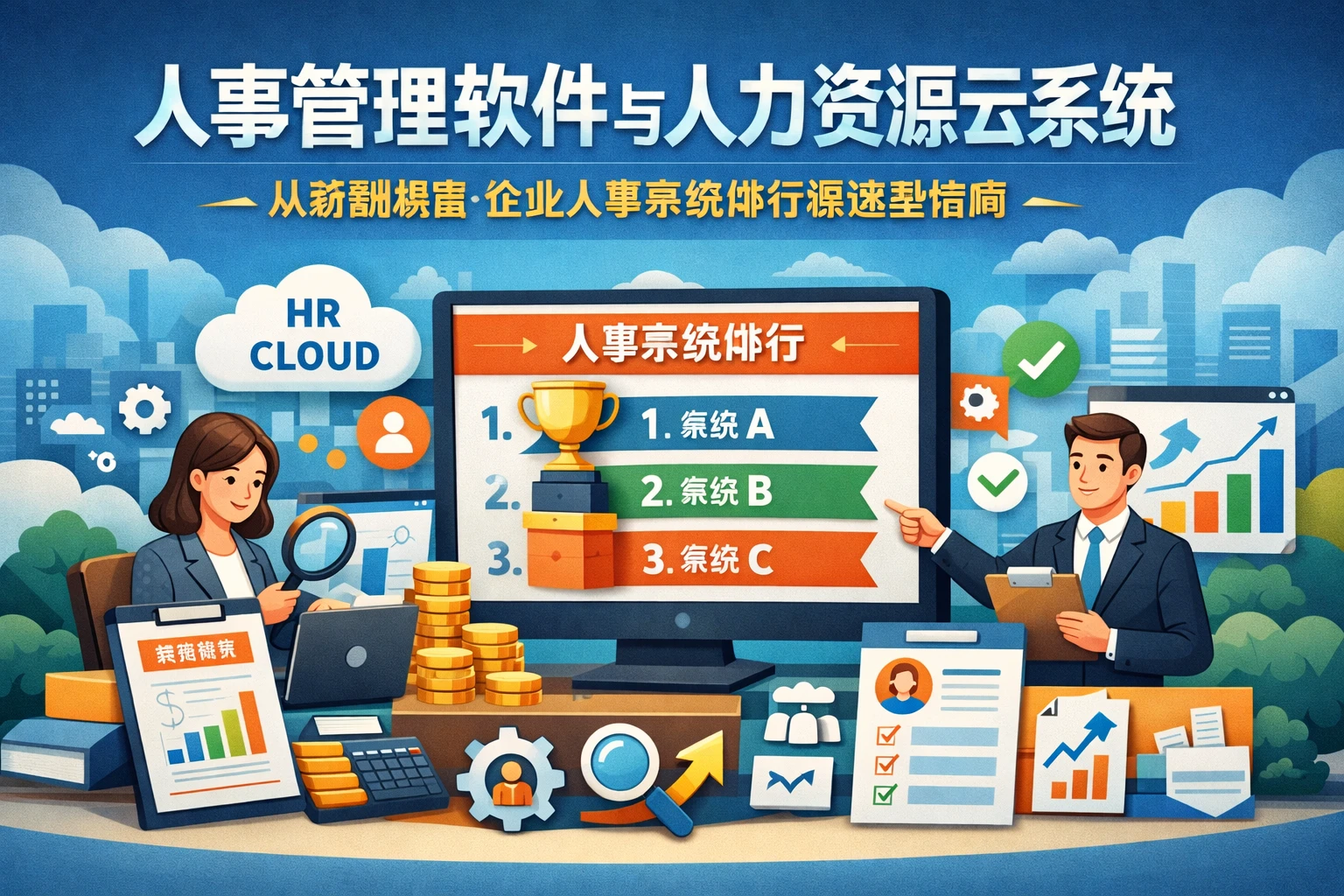 人事管理软件与人力资源云系统：从薪酬调查看企业人事系统排行榜选型指南