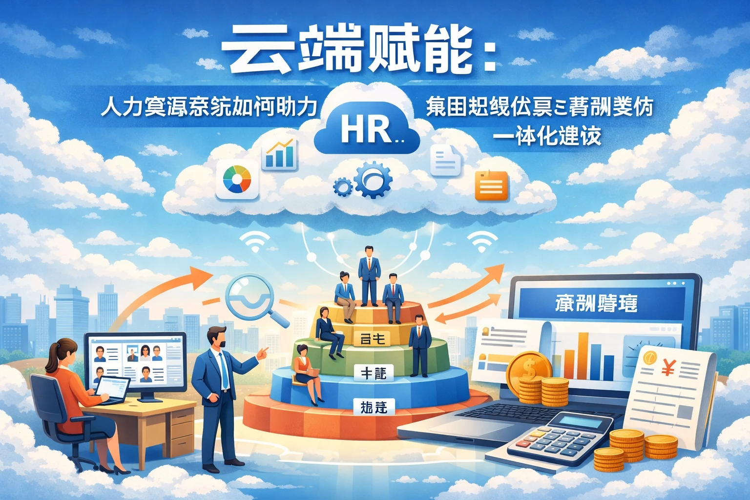 云端赋能：人力资源系统如何助力集团职级体系与薪酬架构一体化建设