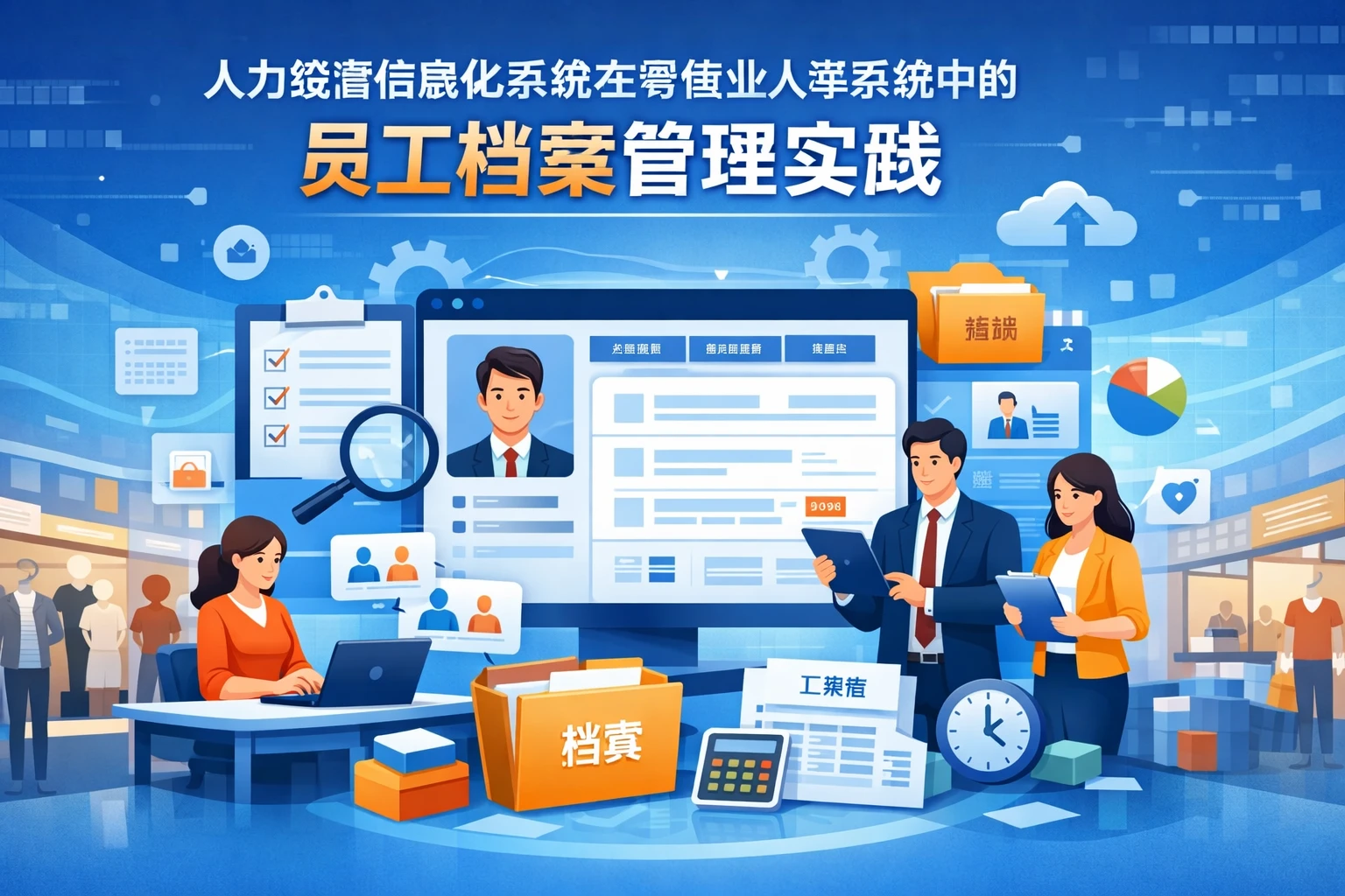 人力资源信息化系统在零售业人事系统中的员工档案管理实践